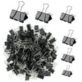 thumbnail image 3 of Almencla 120 Pieces Binder Clips Durable Office Supplies Clips for Hobbies Home files, 3 of 8