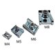 thumbnail image 4 of 10 clips tipo U de acero para muelles de coche M4/M5/M6/M8 con rosca de 8 mm, 5 mm, 6 mm y 4 mm para tuercas de láminas para automóviles, motocicletas, scooters, ATV y ciclomotores., 4 of 5