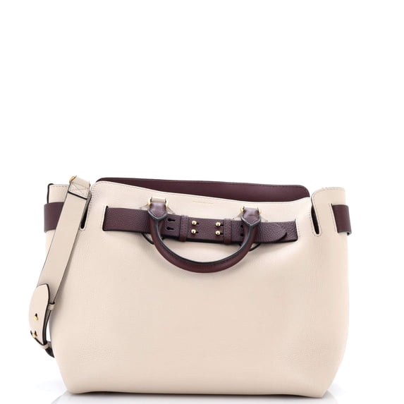 Pre-Owned Belt Tote Leather Medium By Rebag