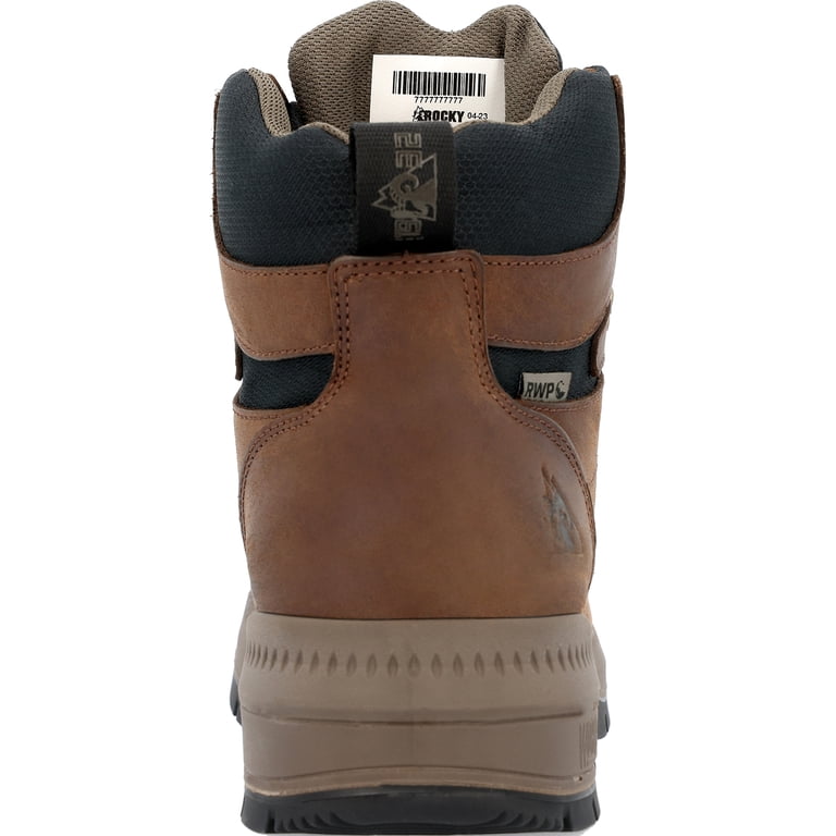 Rocky Worksmart Waterproof Composite Toe Work Boot - Walmart.com display picture 1