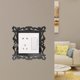 thumbnail image 2 of Hallow Out Switch Pegatinas Espejo Envolvente Etiqueta Etiqueta Decoración Clear Plástico Wall Art Decal para Tienda Inicio Decoración de Pared Negro Yuarrent HA012039-00, 2 of 7