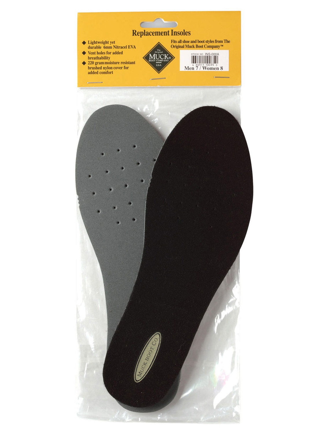 BOOT INSOLE 8M/9W RPLCMNT
