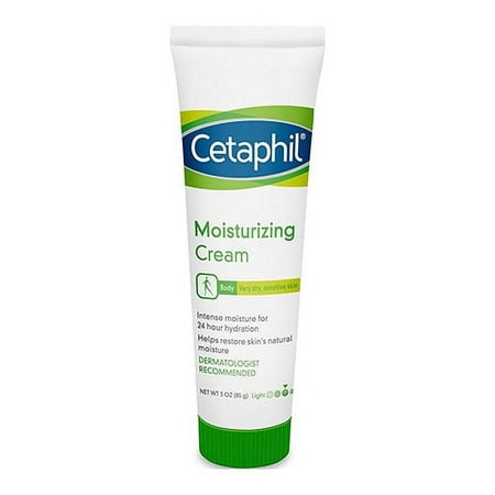 Cetaphil Moisturizing Cream, Fragrance Free - 3 Oz, 3 Pack