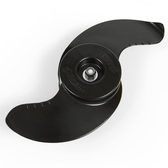 Minn Kota Trolling Motor Propeller 1865023 Weedless Wedge 2 MKP-38; 2 Blades; 4-1/2 Inch Hub; Black