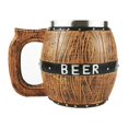 thumbnail image 2 of Taza de Taza de de Cerveza Taza de Té de Taza de Cerveza Taza de material acero Inoxidable Baoblaze Taza de café de cerveza de barra de madera, 2 of 7