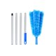 thumbnail image 1 of Home Crevice Corner Railings Cleaning Brush with Telescopic Pole Reusable Airs Vent Dust Removal Brush for Home, 1 of 5