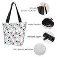 thumbnail image 4 of Easygdp Colorful Hat Snowman Bolso de Hombro para Mujer, Bolso Bandolera y Cartera de Mano Elegante para Uso Diario, 4 of 6