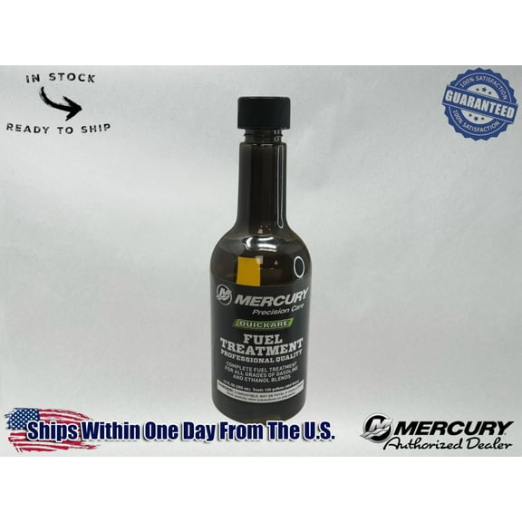 Mercury Genuine OEM Authentic Quickare Fuel Treatment 12 oz 92-8M0047930
