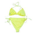thumbnail image 2 of Traje de Baño Ocean Pacific para Dama con Textura Argolla en Hombros Amarillo Talla G 2 Piezas, 2 of 4