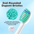 thumbnail image 4 of PINHEN 6 Pack Replacement Flossing Toothbrush Heads Compatible with Waterpik Sonic Fusion - Compatible with SF-01/SF-02/SF-03/SF-04, 4 of 7