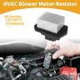 thumbnail image 2 of Resistor del motor del ventilador HVAC Unique Bargains No.C2C39577 para Jaguar Xj8 2004-2008 Plástico Metal 1 Pc, 2 of 6