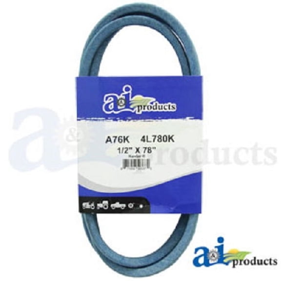 A&I Aftermarket Equipment Aramid Blue V-Belt (1/2" X 78" ) - A-A76K