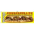 thumbnail image 1 of PHILLY CHEESESTEAK CHEESE STEAK VINYL HORIZONTAL BANNERS (CHOOSE A SIZE) NEW!, 1 of 2