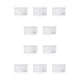 thumbnail image 2 of Ounissouiy Bolsa de malla de almacenamiento para refrigerador, organizadores de doble compartimento, bolsa de verduras reutilizable lavable para Blanco 1 PC 10piezas, 2 of 6