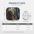thumbnail image 3 of Picia Cute Butterfly Bear 2 Piece Car Windshield Sun Shade Foldable | Foldable Sun Shield for Front Window Blocks UV Rays and Keeps Your Vehicle Cool-Medium, 3 of 7