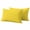 Yellow, variant on Ivory White Outdoor Pillow Covers, Waterproof Decorative Throw Pillowcases Set of 2, Modern Pure Ivory White Couch Cushion Cases with Zipper for Outside Patio Garden Sofa 16"x16"