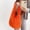 Orange, variant on Plush Faux Fur Tote Bag, Soft Fluffy Shoulder Bag for Women, Large Capacity Fuzzy Hobo Bag for Fall & Winter, Multiple Color Options