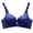 Blue, variant on fatyb Push up Bras for Women Wireless Adjustable Straps Everyday Bras Padded Seamless Womens Bralettes