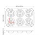 thumbnail image 4 of Bearachild Molde para pasteles de 6 cavidades, molde para mousse de gelatina de acero al carbono, para hornear en la cocina Herramientas y accesorios para hornear Bearachild HA061128-00B, 4 of 6