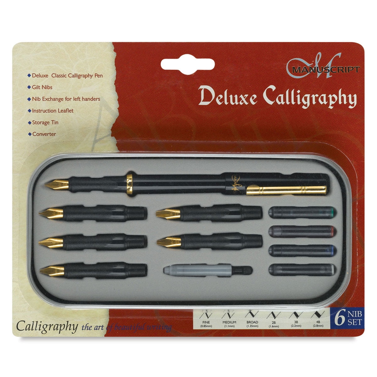 Manuscript Calligraphy Fountain Pen - Deluxe Set