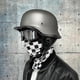 thumbnail image 5 of Motorcycle DOT German Style Half Helmet + Goggles for H-arley Biker Pilot Unisex Motorbike Helmets M/L/XL Size, 5 of 5