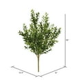 thumbnail image 2 of Vickerman 18" Artificial Green Boxwood Bush, Pack of 3, 2 of 3