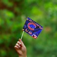 Chicago_Cubs Handheld Flag and Mini Stick Flag 5.5x8.2in