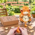 3D Wooden Highland Cow Clock Puzzle DIY Model Kit for Adults - Walmart.com
