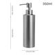 thumbnail image 3 of Bewildely Dispensador de líquido de jabón de 350ml, tipo prensa de acero inoxidable, recipientes para botellas de loción, soporte para Suministros de limpieza para el hogar, 3 of 6