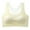 Yellow, variant on Paiyanr Tween Young Girls Solid Color Developmental Bra Soft Comfortable Breathable Children Thin Style Student Bra Underwear Light Blue