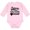 AD-Pink, variant on Table Tennis Future Champ Boys or Girls Long Sleeve Baby Bodysuit