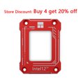 thumbnail image 3 of Intel 12Th 13 Th CPU Bending Corrector Frame Protector LGA1700/1800 Buckle Fix Substitute CNC Aluminum Red, 3 of 6