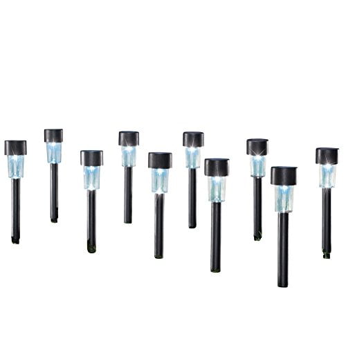 Solar Pathway Garden Stake Lights Set Of 10 by Collections Etc