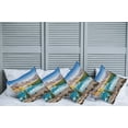 thumbnail image 2 of Ambesonne Scenery Throw Pillow Cover 4 Pack, Calm Lake and Mountain, 20", Blue Green Grey, 2 of 5