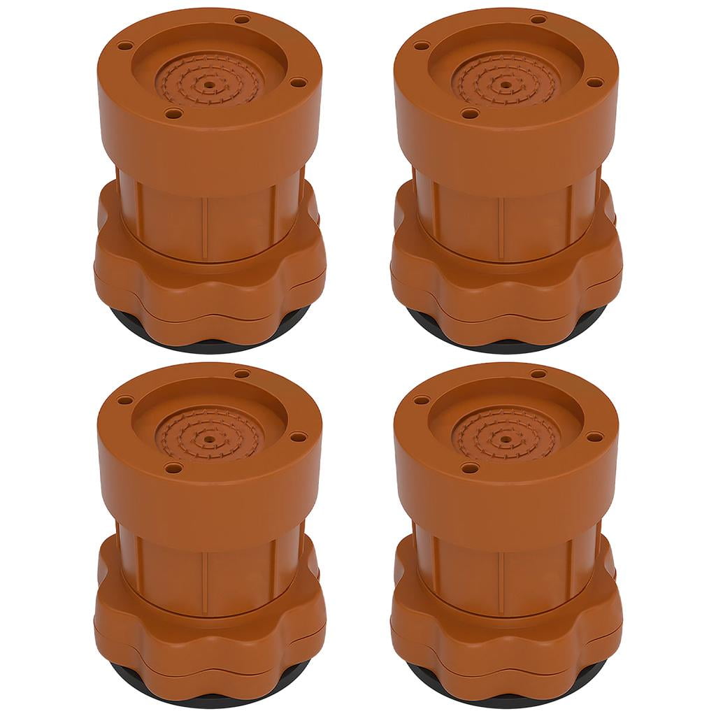 4x Furniture Bed Risers Adjustable Sofa Riser Heavy Duty Risers Rubber