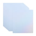 thumbnail image 1 of Unique Bargains A4 Holographic Cardstock, 10 Pack Metallic Iridescent Mirror Paper Sticker Foil Board, Style 7, 1 of 6