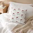 thumbnail image 4 of Solid Texture Pillow Cover Decorative Cushion Case for Sofa Couch, Soft Polyester Blend for Living Room Bedroom, 4 of 6