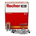 thumbnail image 1 of Taquete 1/4 Nylon 7x30 Mm Gris Caja 100 Piezas 7mm Fischer, 1 of 1