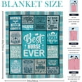 thumbnail image 5 of Teacher Blanket Gifts, Teacher Gifts for Women, Teacher Appreciation Gifts, Teachers Birthday Gifts, Teacher's Day, Retirement Gift for Teacher, Best Teacher Gifts Blanket Throw 60"X50", 5 of 5