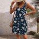 thumbnail image 2 of Vestido de Verano para Mujeres Estilo de Bolsillo sin Mangas Cuello en V, Color Sólido Y Cómodo Vestido de Verano Casual, 2 of 6