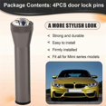 thumbnail image 4 of 4pcs/Set Crystal Door Pin Lock for All Models G30 G20 G05 G06 G01 G08 G11 G12 F10 F20 F30 F15 F16, 4 of 5