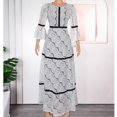thumbnail image 3 of Vestidos de fiesta para mujer, blancos, rosas, para cumpleaños, ceñidos, elegantes, ajustados, para celebrar, cócteles, eventos, bonitos vestidos de graduación, tallas grandes 2024, 3 of 5