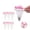 Pink, variant on 6 PCS Reusable Washing Machine Hair Filter Bag, Floating Filtering Mesh Removal, Pet Hair Catcher Mesh Bag, Remove Filter Cleaning Cloth For Laundry