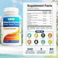 thumbnail image 2 of Best Naturals Electrolytes Hydrate-Balance- Sustain Premium Formula 240 Capsules. Gluten Free and Non-GMO., 2 of 7