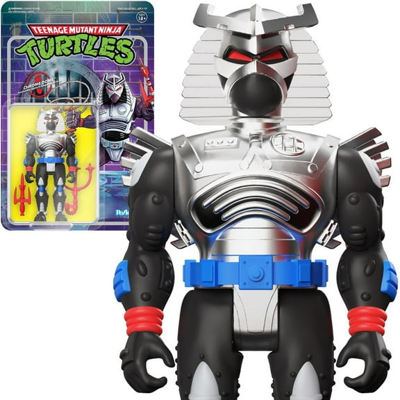 TMNT Chrome Dome ReAction Figure