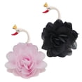 thumbnail image 4 of OUNONA  2 PCS Swan Cake Ornaments Homemade Decoration Lovers, 4 of 8