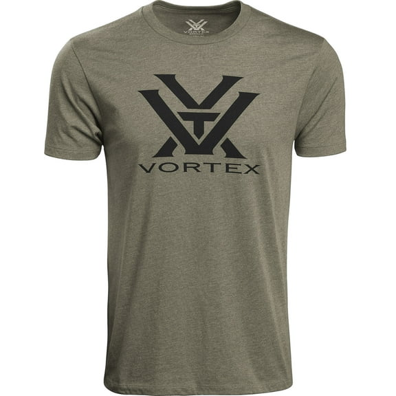 VORTEX Adult Male Core Logo T-Shirt, Color: Military Heather, Size: XL