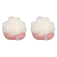 thumbnail image 1 of Dual Bath Mesh Sponge, Bath Mesh Scrubber 2pcs Elastic  For Baby For Washing, 1 of 8