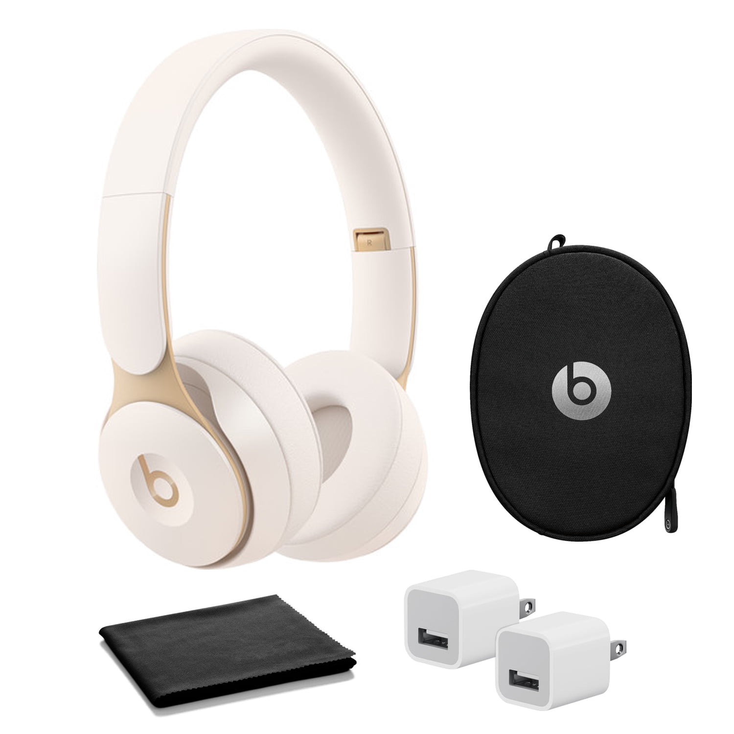 Beats Solo Pro Wireless Noise-Canceling Headphones (Ivory