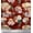 Brick Red, variant on Soimoi Black Cotton Duck Fabric Anemone & Begonia Floral Print Sewing Fabric Yard 42 Inch Wide